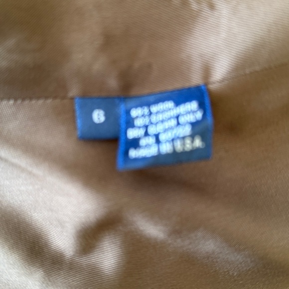 Burberry brown wool cashmere 3 piece suit size 6 - Picture 5 of 9